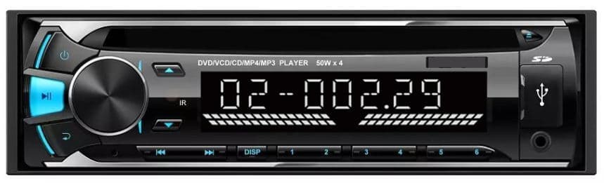 one din car audio player